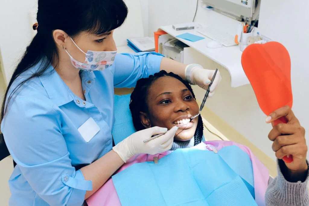 dentist treating a patient