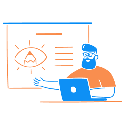 designer-giving-a-keynote-2 Adaptable, not Comfortable