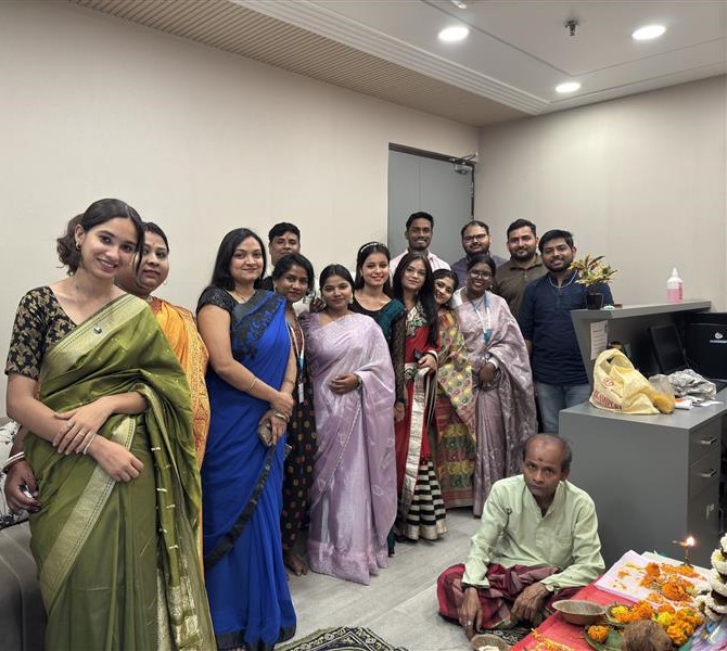 Saraswati Puja Celebration