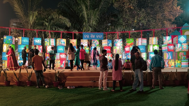 odisha people gathering for an outsourcing event
