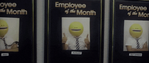 Employee of the month gif