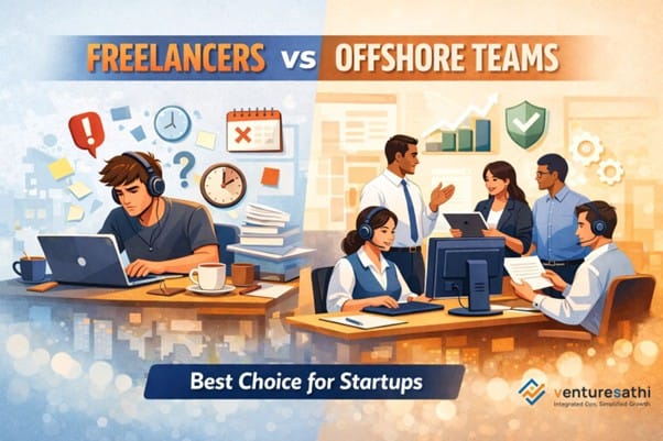 Banner image visualizing the Upwork vs managed teams comparison.