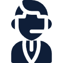 operator an icon of customer support agent