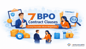 BPO contract clauses guide and outsourcing agreement checklist for founders.