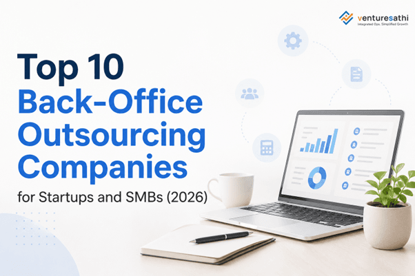 Top back office outsourcing companies for startups and SMBs 2026 banner.