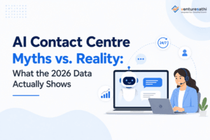 AI contact center case study showing CX improvement, faster response and lower costs.