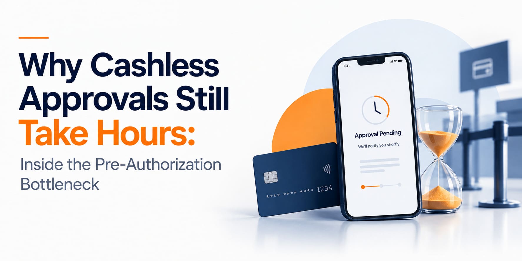 Cashless pre-authorization at Indian health insurers in 2026, showing the gap between the IRDAI 60-minute rule and the 2-4 hour reality caused by back-and-forth queries with hospitals